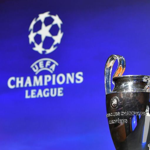 il trofeo della champions league