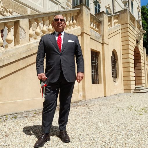 Cerimonia a Santena con autorità