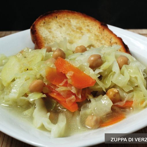 MercoledìVeg di Ortofruit: oggi prepariamo zuppa di verza e ceci