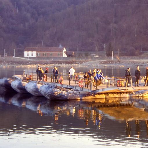 Il crollo del ponte sul Po del 1994