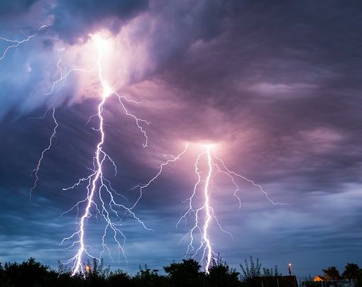 Allerta gialla per i temporali in Piemonte nelle prossime ore
