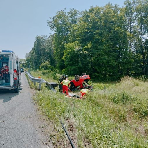 L'incidente è accaduto tra Quincinetto ed Ivrea