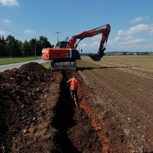 Partiti i lavori per l'allargamento della strada provinciale 88 a Villareggia