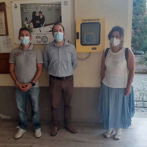 Caselle più cardioprotetta, installato defibrillatore sotto i portici di piazza Europa