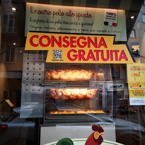Girarrosti Santa Rita: dopo il blocco del prefetto, l'attività prosegue con la consegna a domicilio
