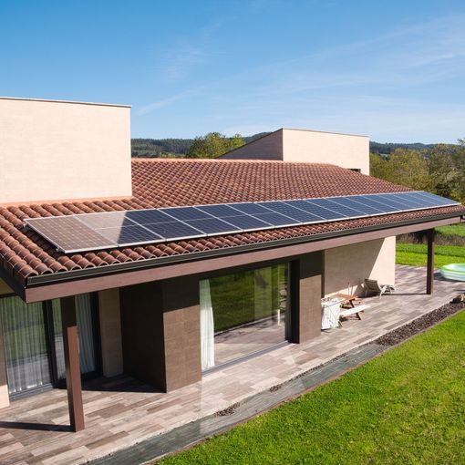 fotovoltaico - foto d'archivio