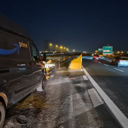 Incidente in tangenziale tra Falchera e il bivio per Milano/Chivasso: qualche rallentamento e disagi per la circolazione