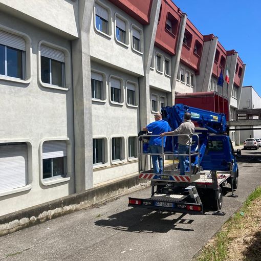 Scuole, infiltrazioni all’Istituto Cena di Ivrea per le forti piogge