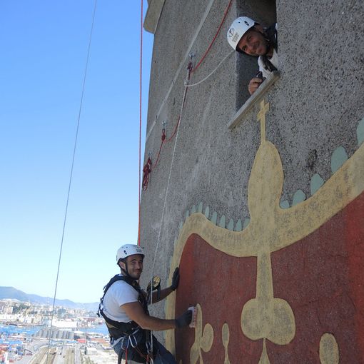 La Lanterna di Genova diventa sempre più bella grazie a Formento Restauri
