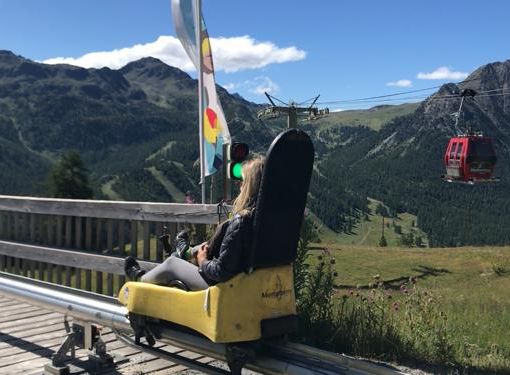 Monty Express, pura adrenalina e paesaggio mozzafiato sulla slitta del Monginevro [VIDEO]