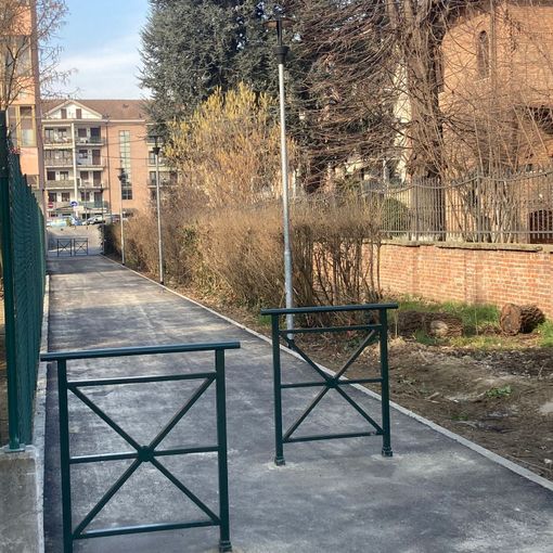 Chivasso, completato percorso ciclopedonale in via Mazzè