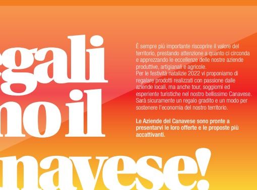 locandina regaliamo il canavese