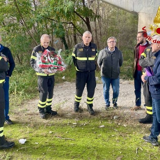 I Vigili del fuoco ricordano Bartolomeo Califano a 24 anni dalla scomparsa