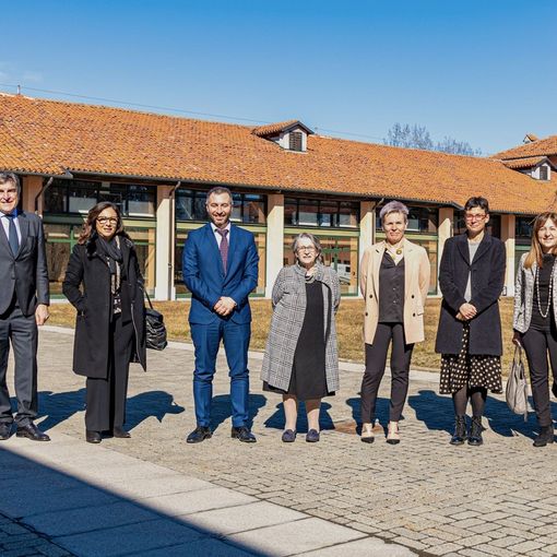 Il vice sindaco metropolitano Jacopo Succo in visita al Bioindustry Park di Colleretto Giacosa