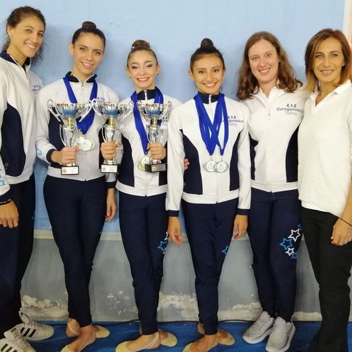 Nove titoli piemontesi e due lombardi: l'Eurogymnica domina i Campionati Regionali di specialità Gold