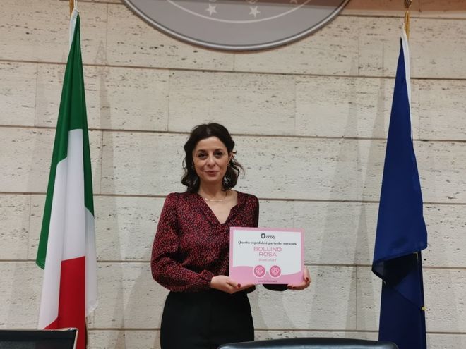 Bollini Rosa: Humanitas Gradenigo riceve per la prima volta il riconoscimento da fondazione onda come ospedale a misura di donna Bollini Rosa: Humanitas Gradenigo riceve per la prima volta il riconoscimento da fondazione onda come ospedale a misura di donna