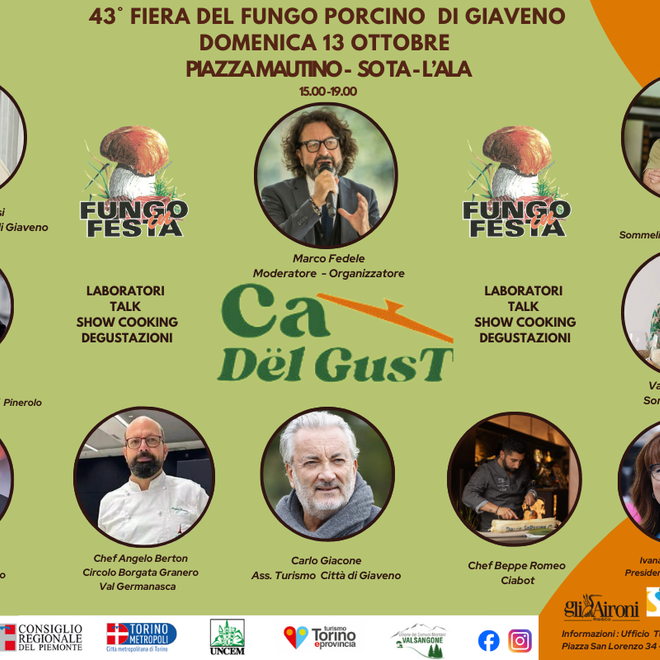 &quot;Fungo in Festa”: domenica 13 il matrimonio tra fungo porcino e riso piemontese di qualità