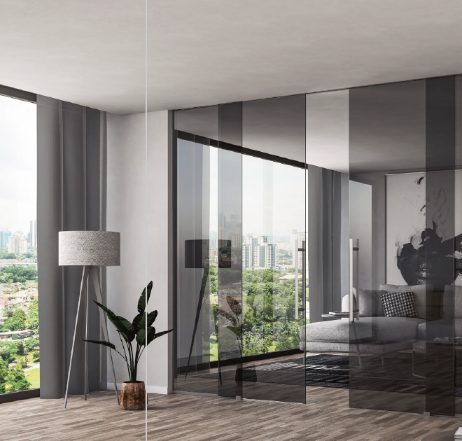 Tutta da ammirare la nuova collezione CristalDesign della serie Visioni di Aip Porte