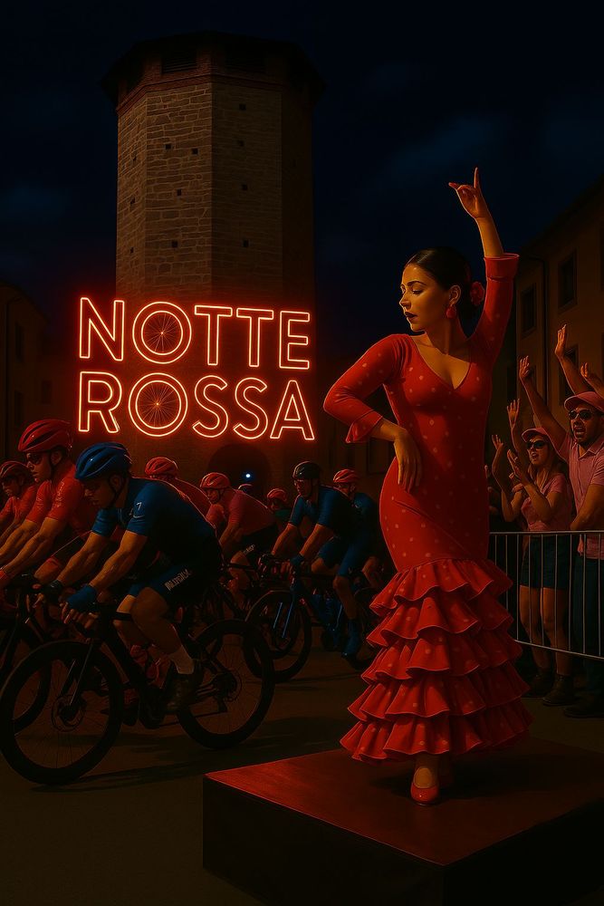 A Chivasso grande notte rossa per la Festa Patronale e la Vuelta A Chivasso grande notte rossa per la Festa Patronale e la Vuelta