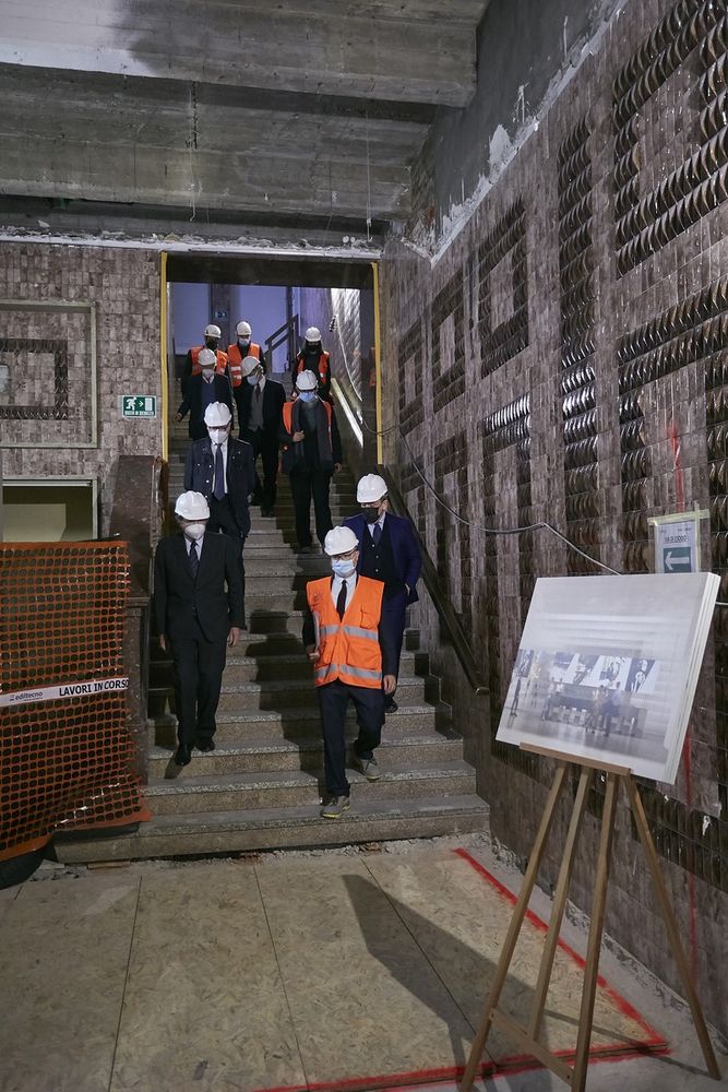 cantiere Gallerie d'Italia cantiere Gallerie d'Italia