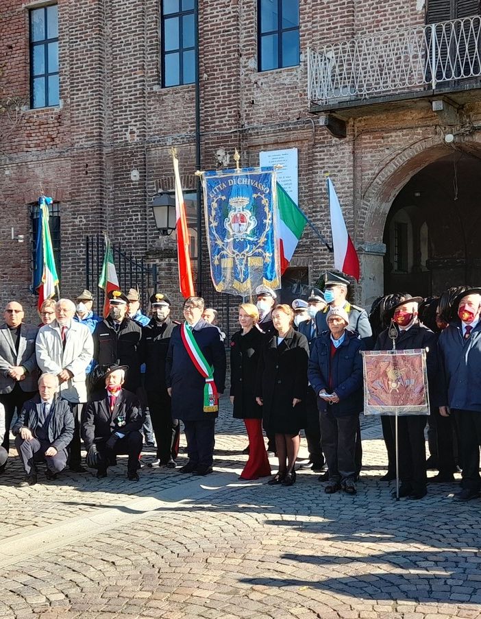 Chivasso celebra l'indipendenza polacca: &quot;L’amicizia e la fratellanza sono il ponte della Storia che unisce la Città al popolo polacco&quot;