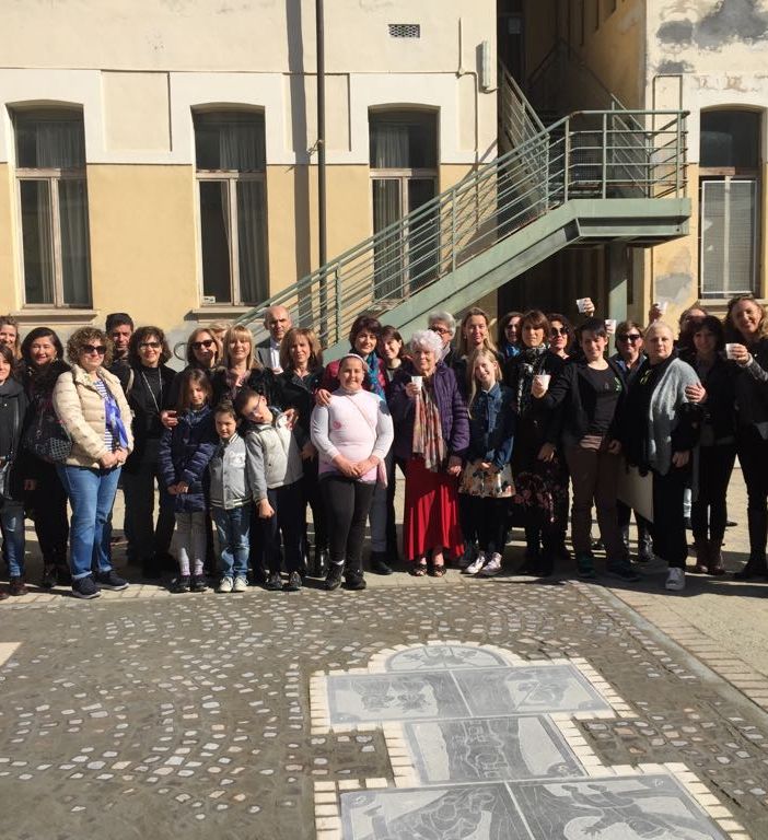 Inaugurato il nuovo cortile della scuola Marconi di Chivasso