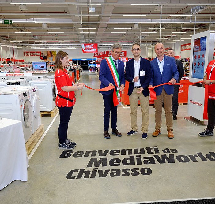 Mediaworld, aperto a Chivasso il primo punto vendita italiano omnicanale