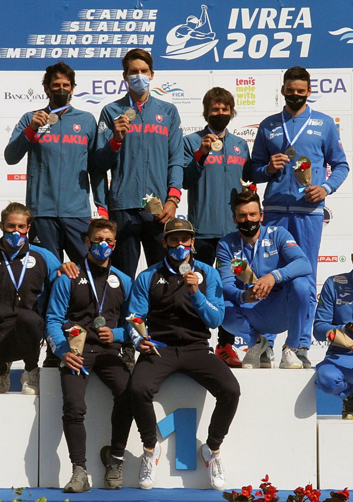 ECA Canoe Slalom European Championship a Ivrea: Per l’Italia è argento nella C1 maschile a squadre