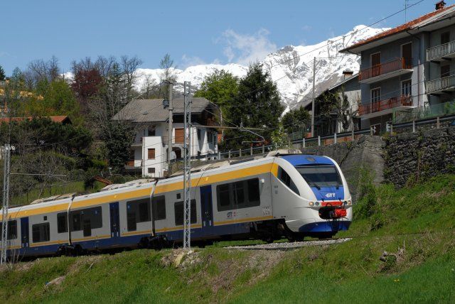 Treno Gtt della linea canavesana