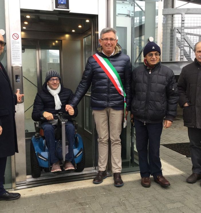 Inaugurati da Rfi e Comune di Chivasso gli ascensori di via Paleologi