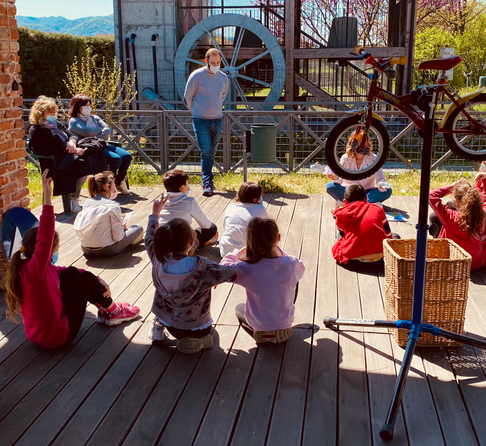 I bambini di Settimo prendono la patente per guidare la bici