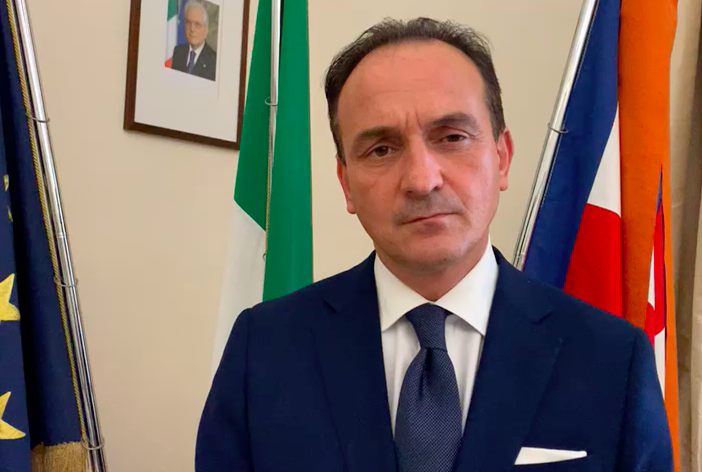 Il presidente della Regione Alberto Cirio
