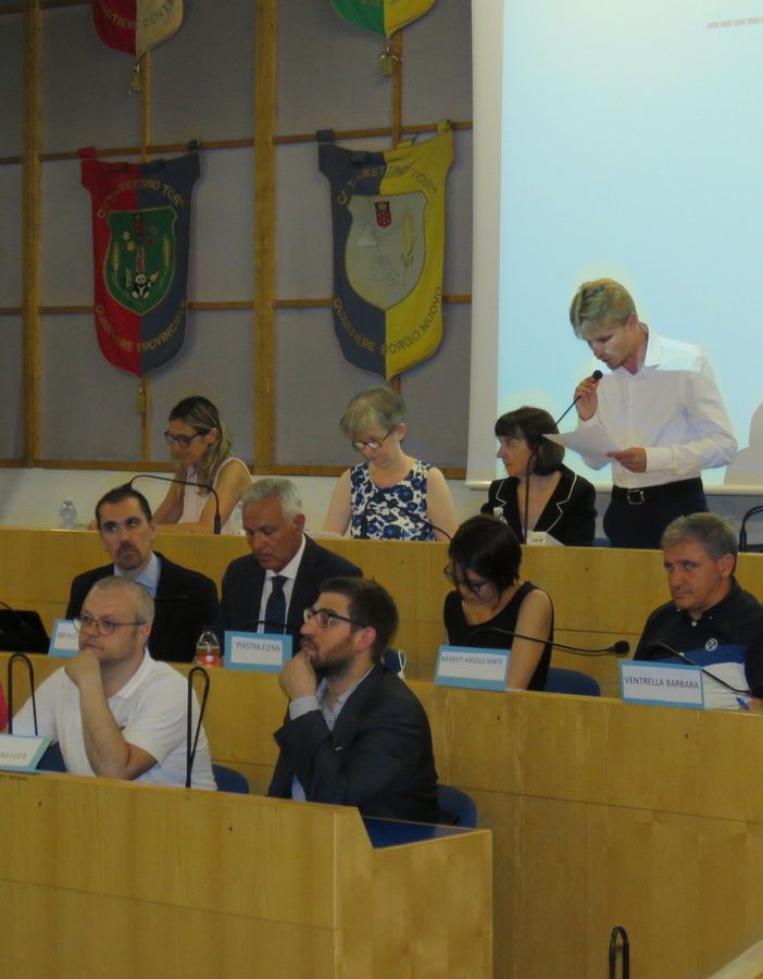 Borrini, 21 anni presidente del Consiglio comunale di Settimo