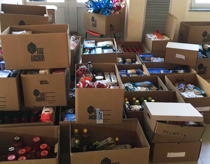 Distribuzione pacchi alimentari, a Volpiano assistite quasi 800 persone