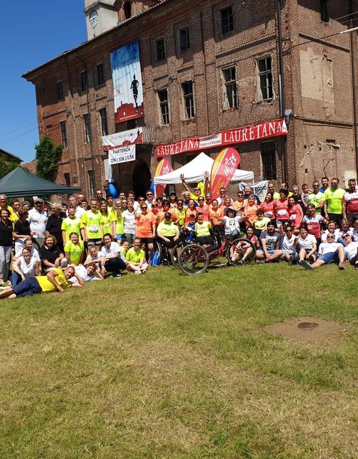 Gli organizzatori hanno donato una handbike a Hope Running