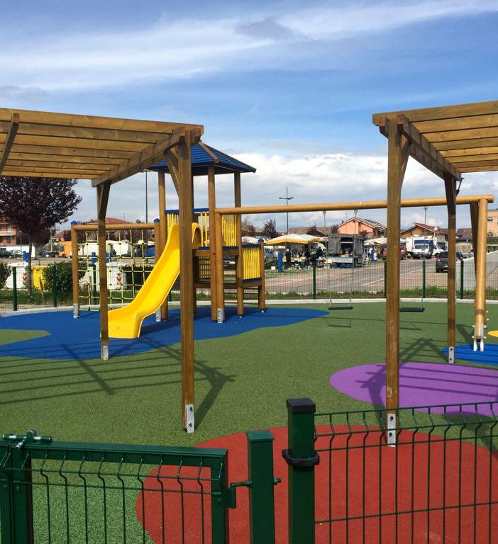 A Volpiano una nuova area giochi per bambini