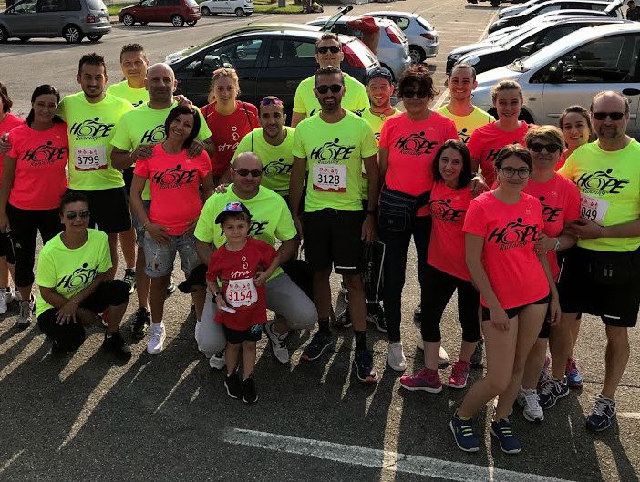 I ragazzi di Hope Running