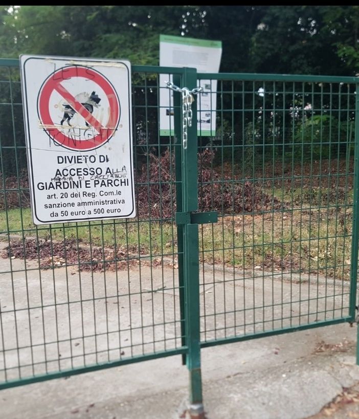 Cade un albero: il sindaco chiude il parco degli Alpini