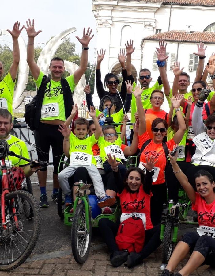 I ragazzi di Hope Running alla Stralucento