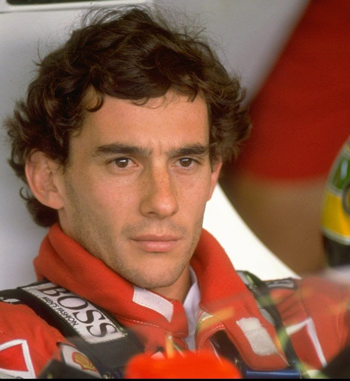 Il campione Ayrton Senna