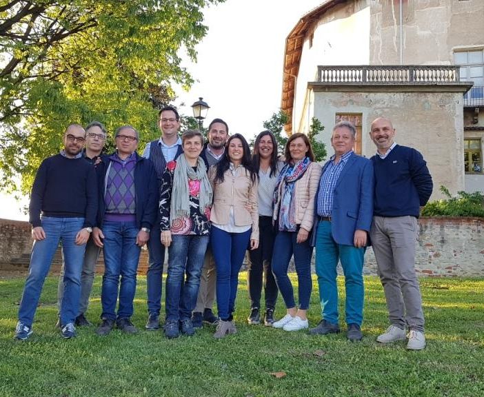La squadra del sindaco Fulvio Gallenca