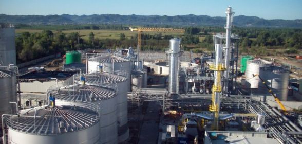Lo stabilimento di Crescentino
