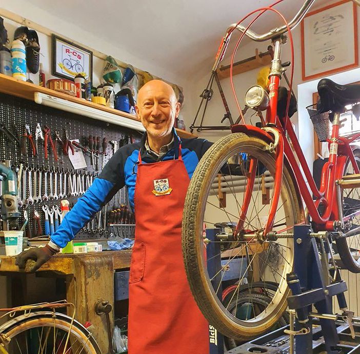 Gianni Fina, presidente di &quot;Ri-Ciclistica Settimese&quot;