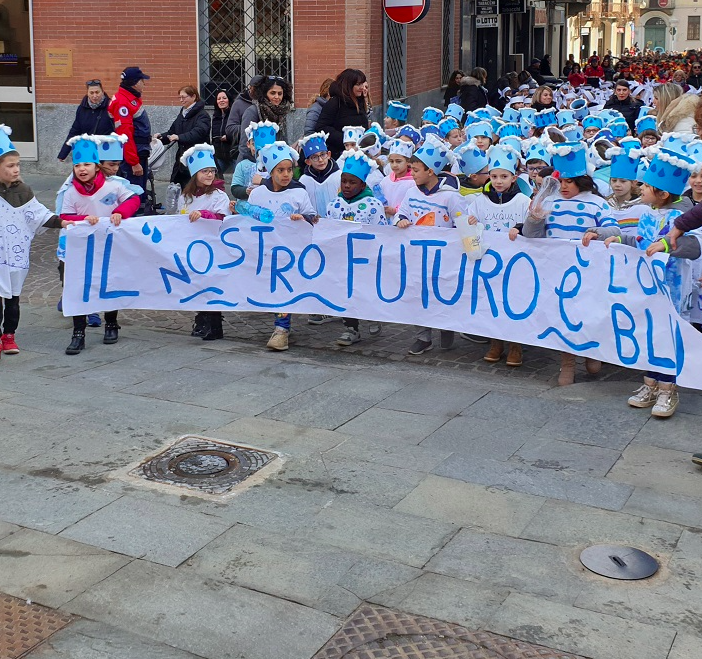 Alcuni dei bambini che hanno partecipato