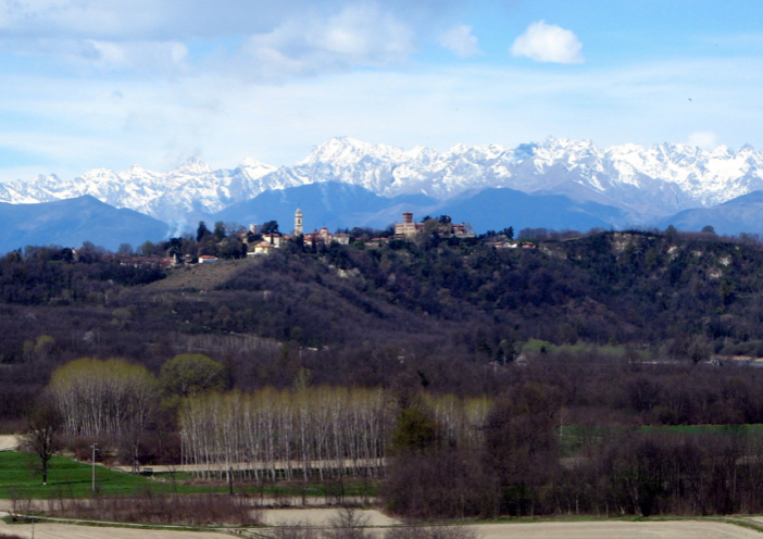 Una veduta di Mazzè