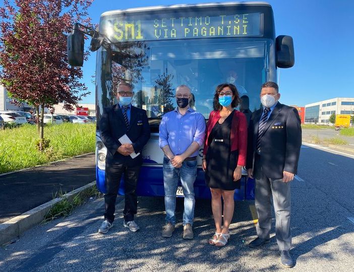 E' partita questa mattina la nuova linea di bus per Cebrosa - Settimo Cielo