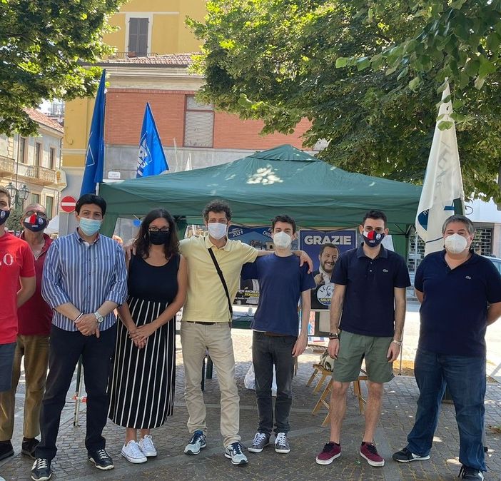 campagna di tesseramento dei giovani della Lega