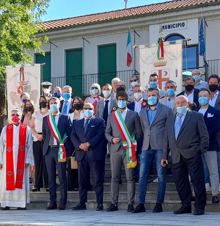 Vische. Celebrata la festa patronale di San Bartolomeo con gli &quot;amici&quot; di Crescentino