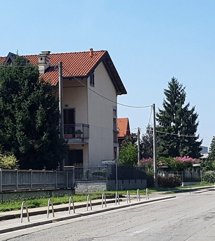 La pista ciclabile di Brandizzo