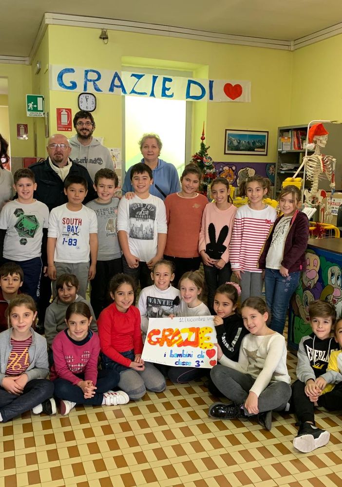 I regali di Amazon alle scuole di Torrazza Piemonte